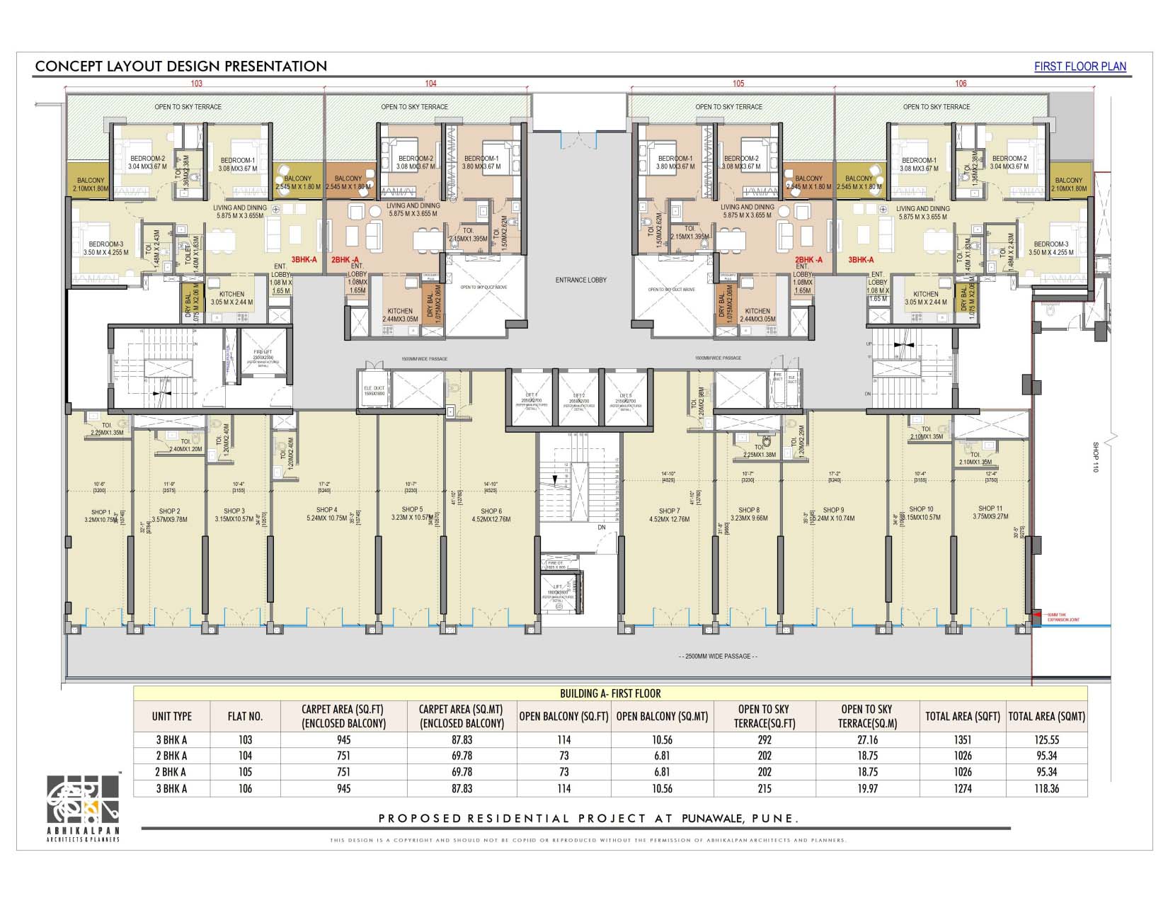 Building A - First Floor Plan