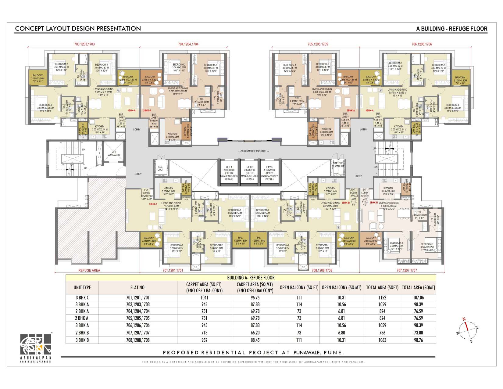 Building A - Refuge Floor Plan