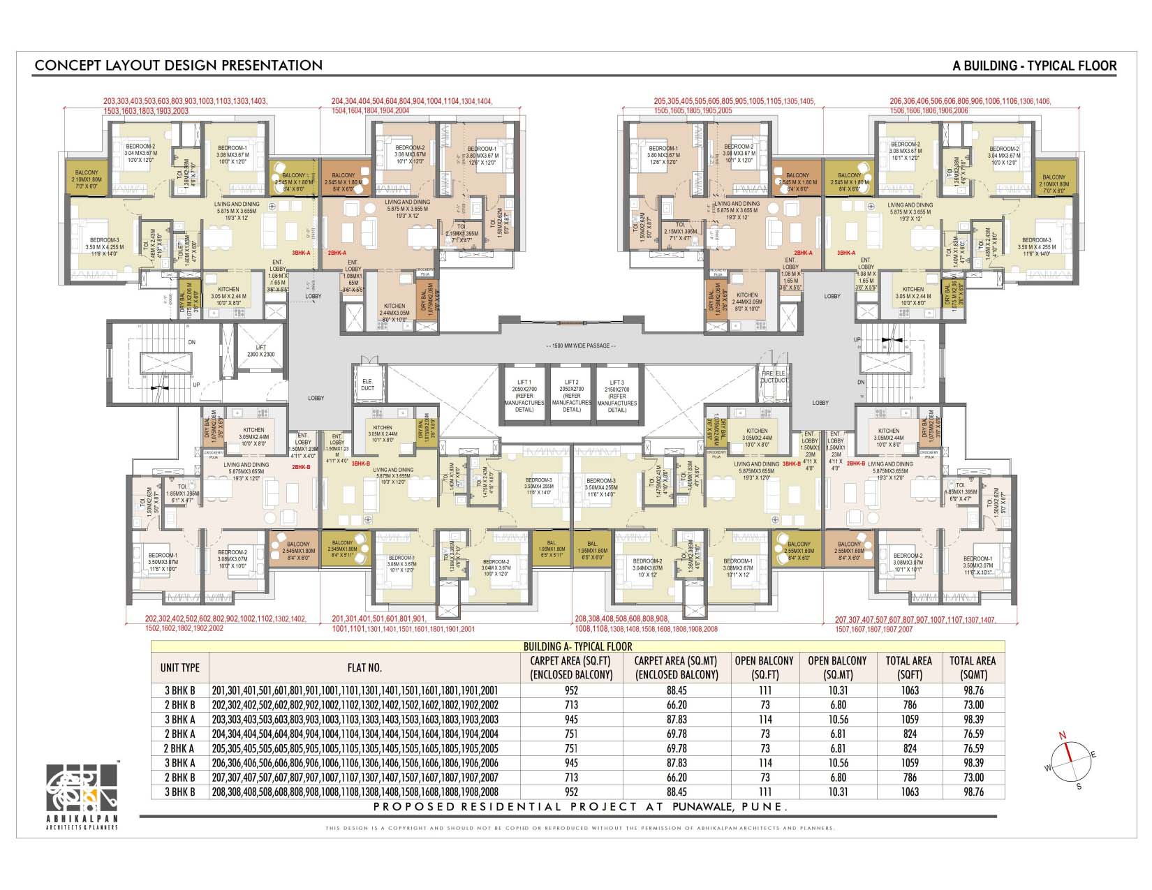 Building A - Typical Floor Plan