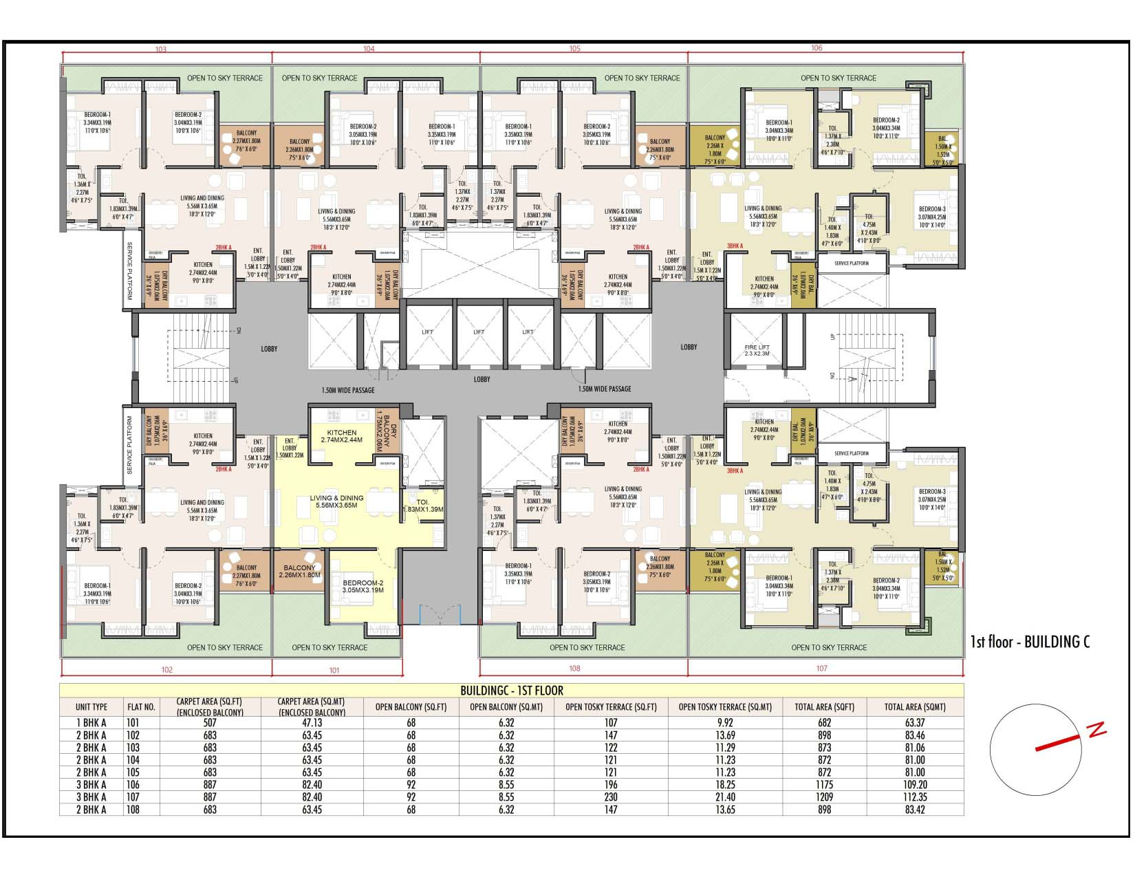 Building C - First Floor Plan